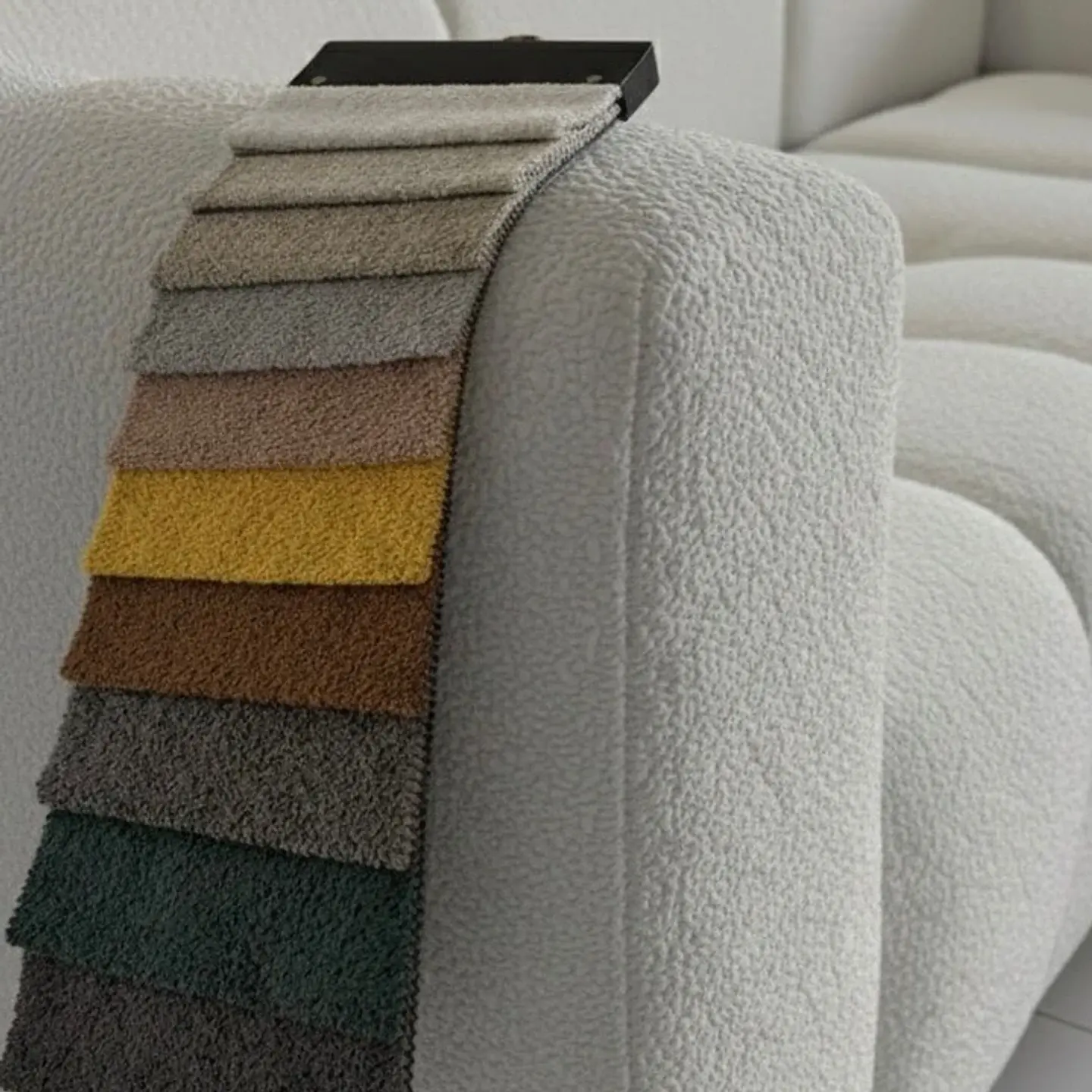 Seccional Modular De 3C Modelo Paris - Tapiz Boucle - Tecnologia Pocket 9