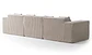 Seccional Modular De 3C Modelo Paris - Tapiz Cotele - Tecnologia Pocket - Miniatura 11