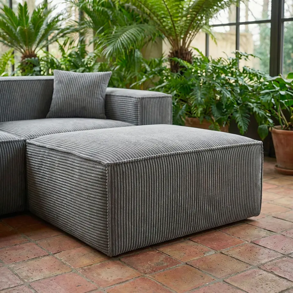 Seccional Modular De 3C Modelo Paris - Tapiz Cotele - Tecnologia Pocket 18