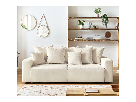 Sofa Lineal De 3C Modelo Venecia Premium