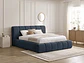 Cama Moderna De 2 Plazas Modelo Panell Biancora - Miniatura 4