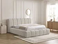 Cama Moderna De 2 Plazas Modelo Panell Biancora - Miniatura 7