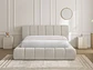 Cama Moderna De 2 Plazas Modelo Panell Biancora - Miniatura 8