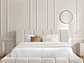 Cama Moderna De 2 Plazas Modelo Panell Biancora - Miniatura 9