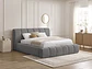 Cama Moderna De 2 Plazas Modelo Panell Biancora - Miniatura 14