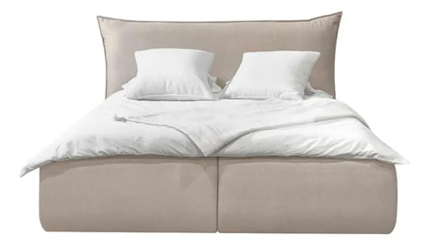 Cama Europea 2 Plazas Modelo Nubes - Biancora 1