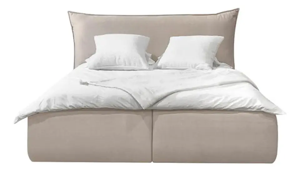 Cama Europea 2 Plazas Modelo Nubes - Biancora 1