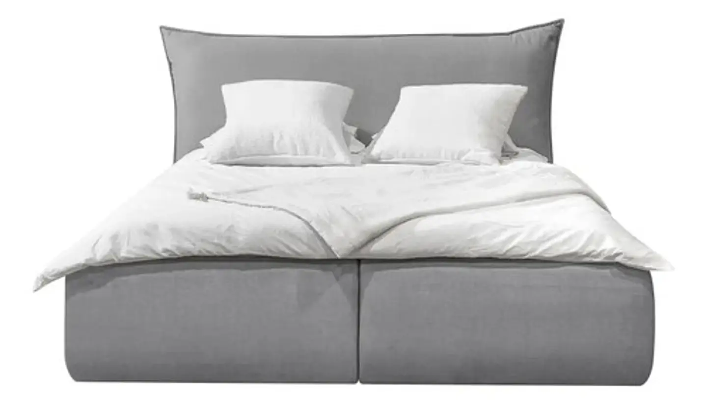 Cama Europea 2 Plazas Modelo Nubes - Biancora 11