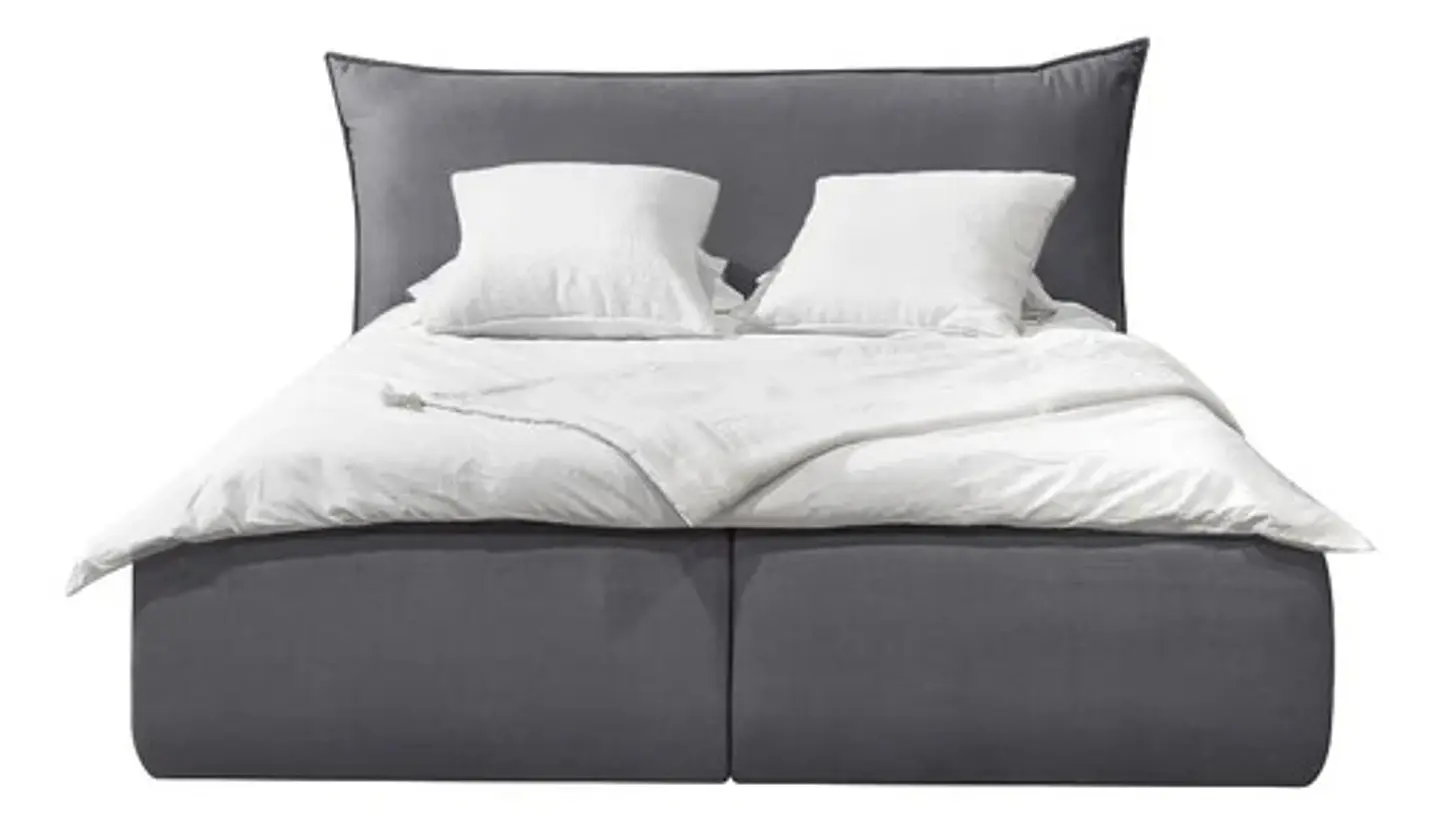 Cama Europea 2 Plazas Modelo Nubes - Biancora 14