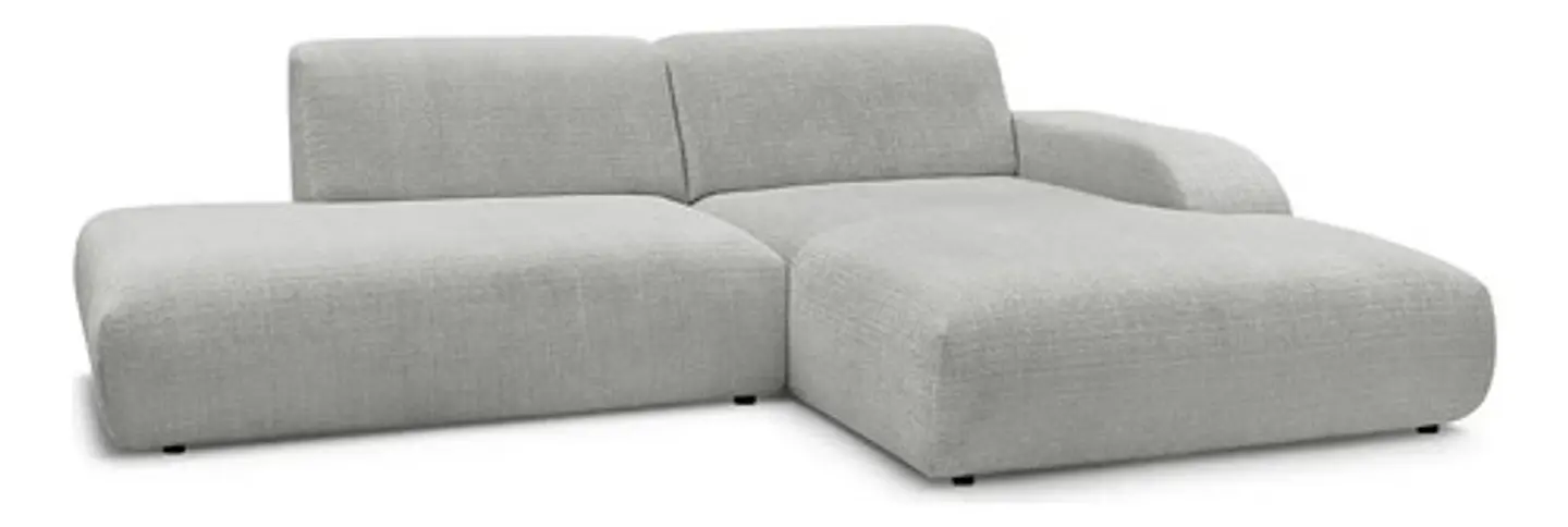 Sofa Seccional Chaise Moderno Premium - Biancora Gris 2