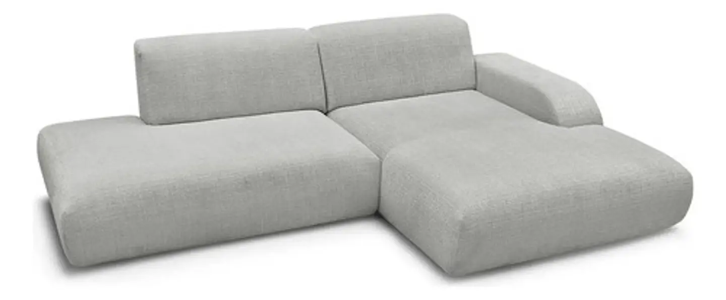 Sofa Seccional Chaise Moderno Premium - Biancora Gris 4