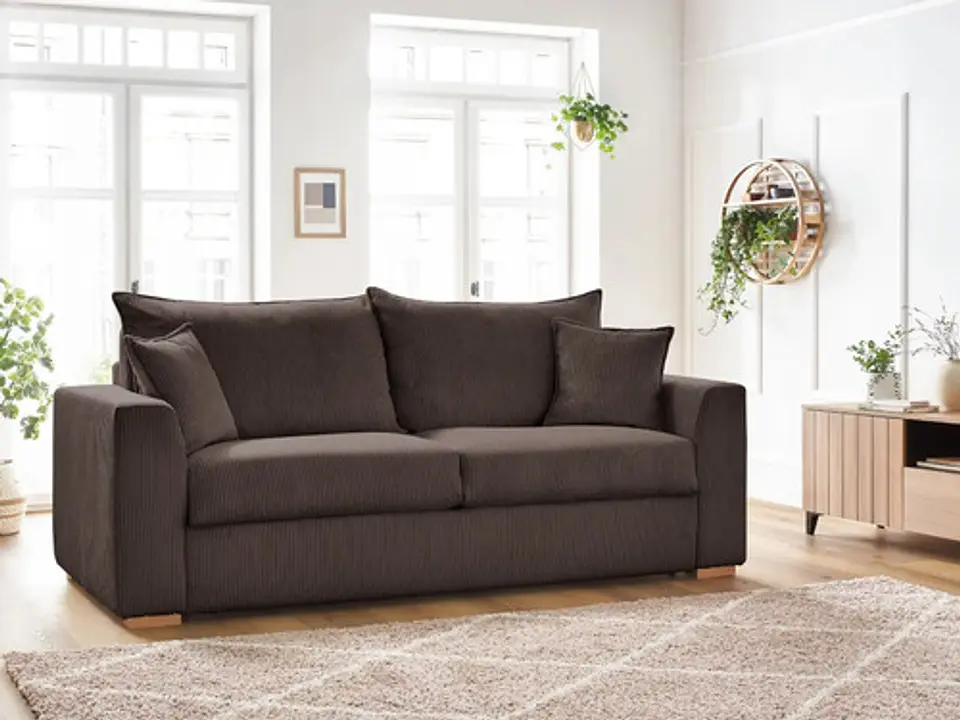 Sofa Lineal De 3c Premium Tapiz Cotele - Biancora 12