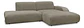 Sofa Seccional Chaise Moderno Premium - Biancora Beige - Miniatura 2