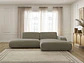 Sofa Seccional Chaise Moderno Premium - Biancora Beige - Miniatura 3