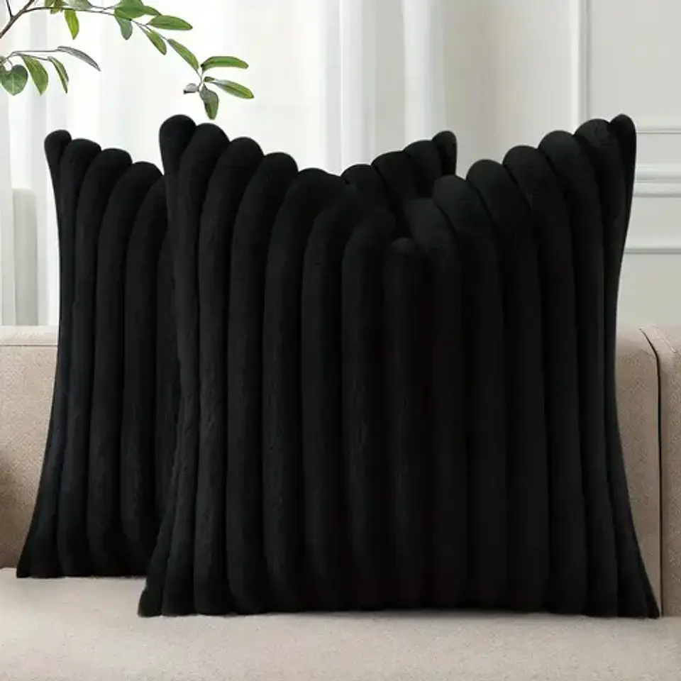 Pack De 2 Cojínes Biancora Super Confort Cuadrado 45x45 Cm 1