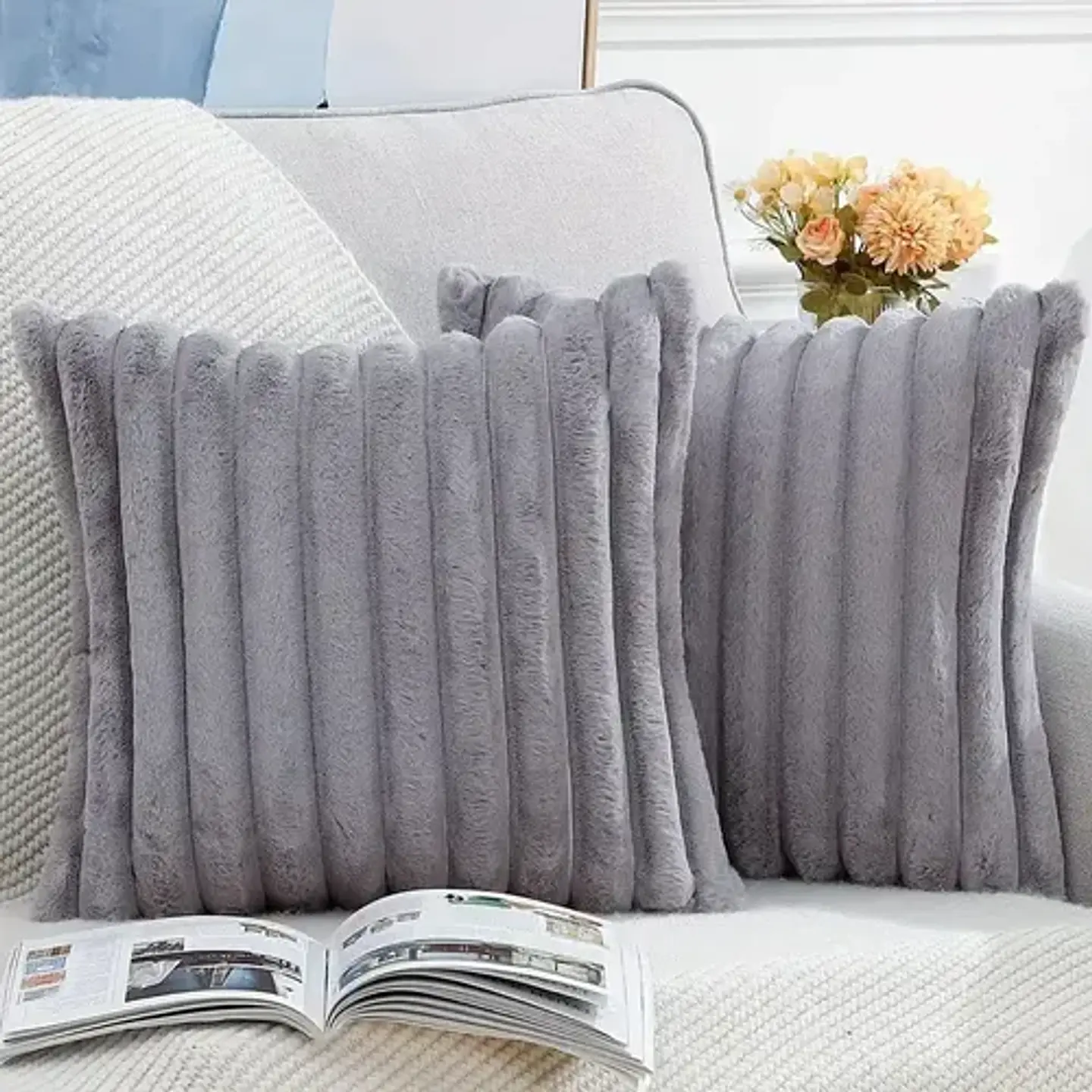 Pack De 2 Cojínes Biancora Super Confort Cuadrado 45x45 Cm 13