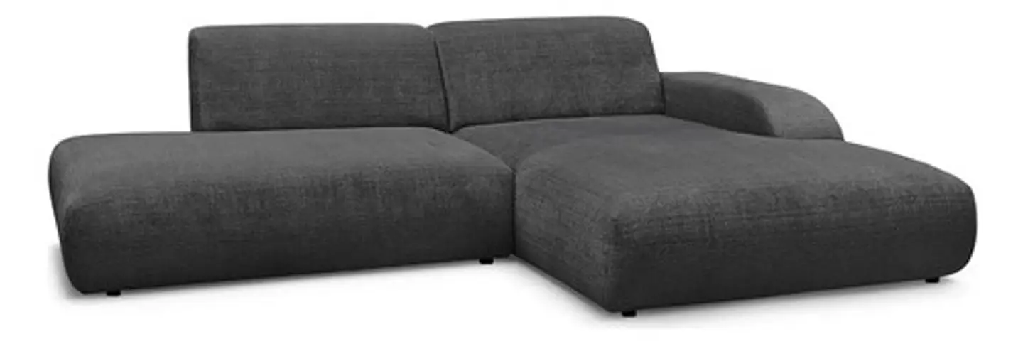 Sofa Seccional Chaise Moderno Premium - Biancora Negro 2