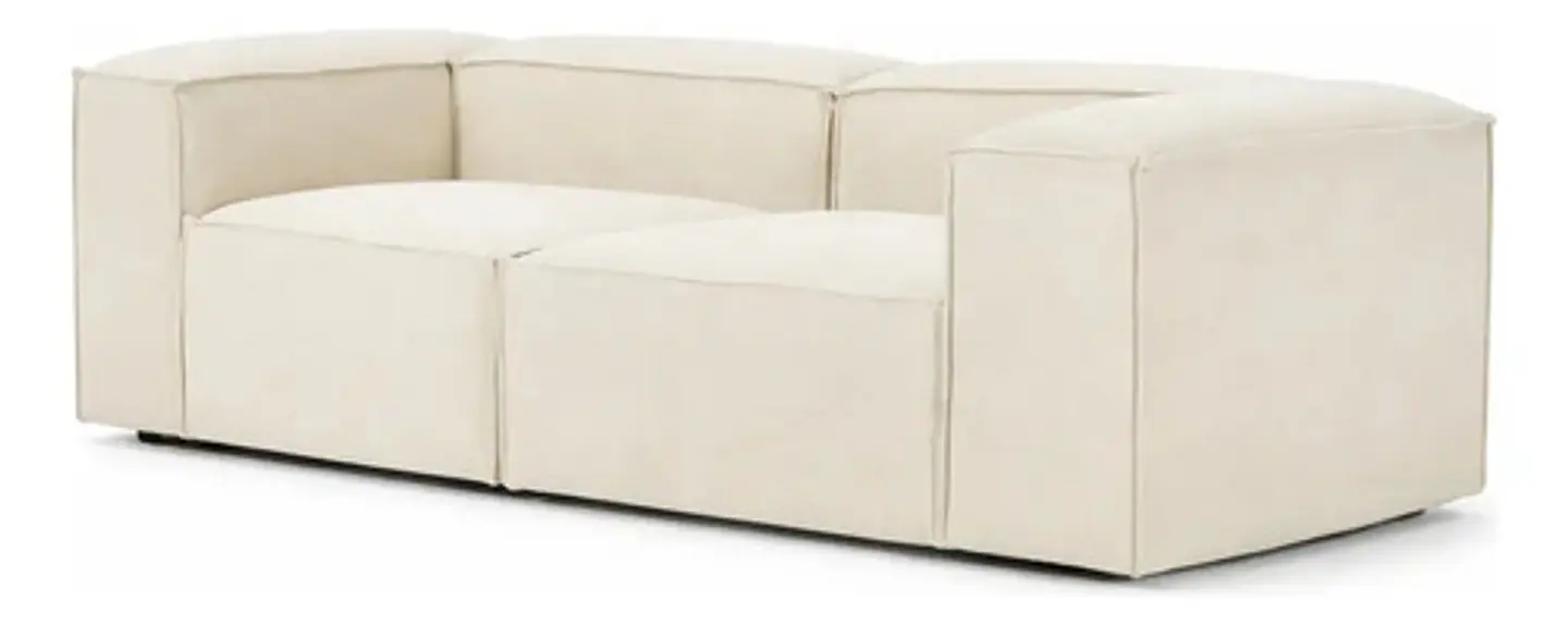 Sofa Bianca Lineal  De 3c Con Resorte Pocket En El Asiento 3