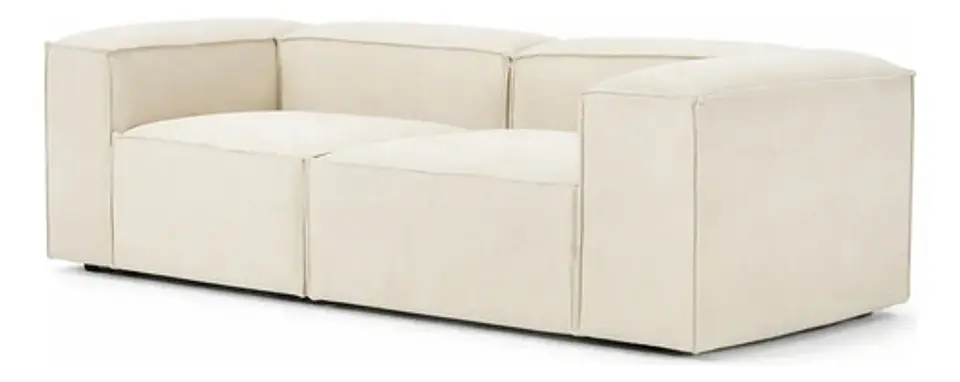Sofa Bianca Lineal  De 3c Con Resorte Pocket En El Asiento 3
