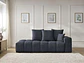 Sofa Lineal Chaise De 3c Modelo Nubes - Biancora - Miniatura 3