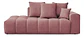 Sofa Lineal Chaise De 3c Modelo Nubes - Biancora - Miniatura 4