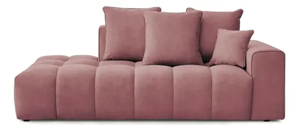 Sofa Lineal Chaise De 3c Modelo Nubes - Biancora 4