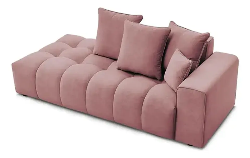 Sofa Lineal Chaise De 3c Modelo Nubes - Biancora 8