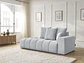 Sofa Lineal Chaise De 3c Modelo Nubes - Biancora - Miniatura 1