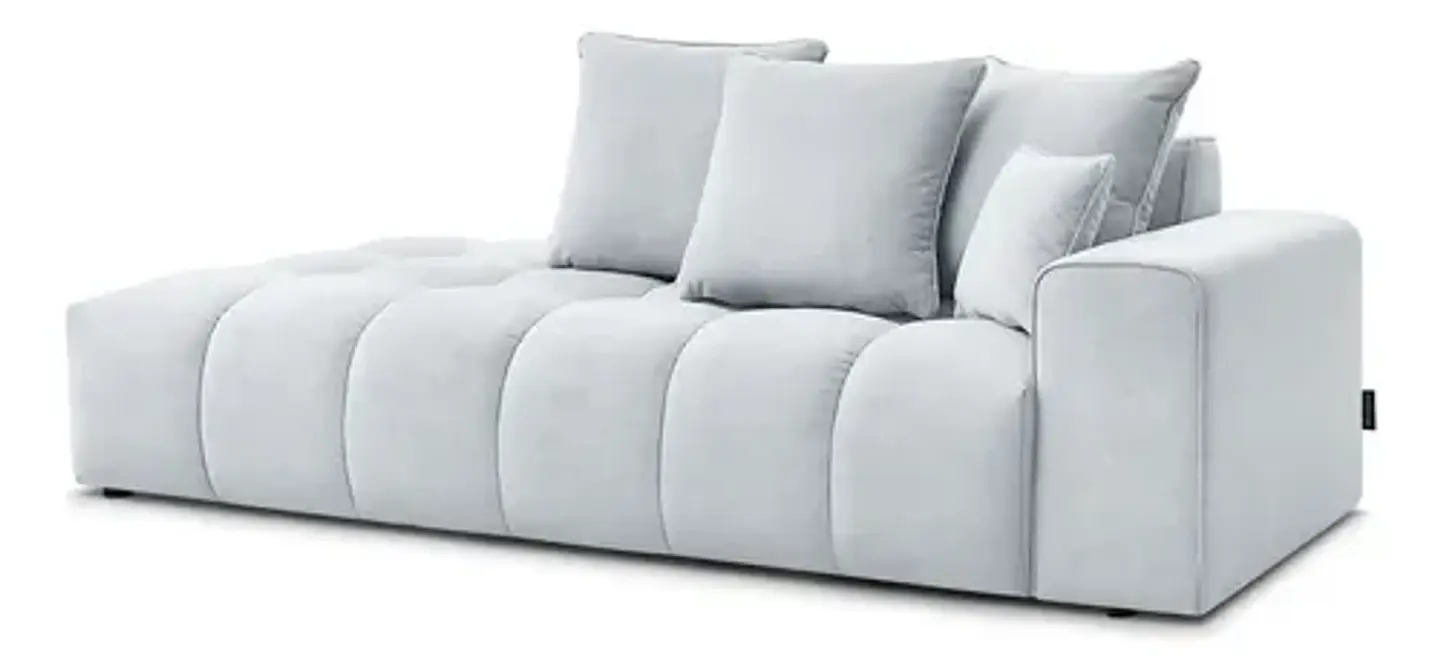 Sofa Lineal Chaise De 3c Modelo Nubes - Biancora 2