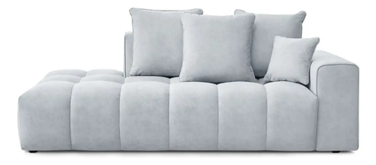 Sofa Lineal Chaise De 3c Modelo Nubes - Biancora 3