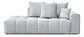 Sofa Lineal Chaise De 3c Modelo Nubes - Biancora - Miniatura 3