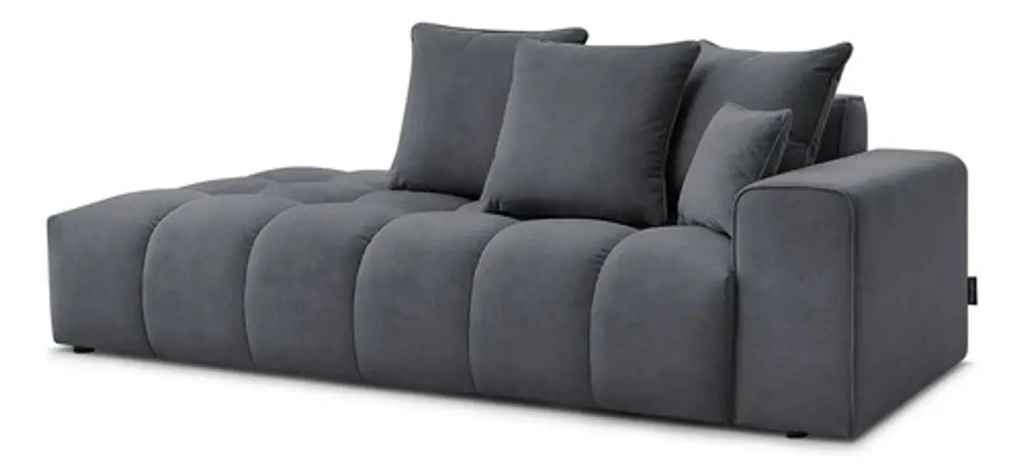 Sofa Lineal Chaise De 3c Modelo Nubes - Biancora 2