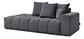 Sofa Lineal Chaise De 3c Modelo Nubes - Biancora - Miniatura 2
