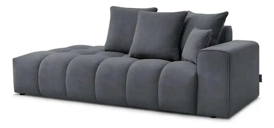 Sofa Lineal Chaise De 3c Modelo Nubes - Biancora 2