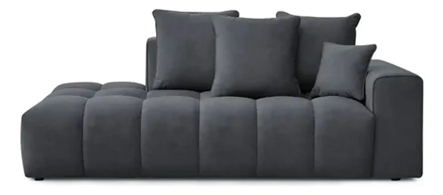 Sofa Lineal Chaise De 3c Modelo Nubes - Biancora 4