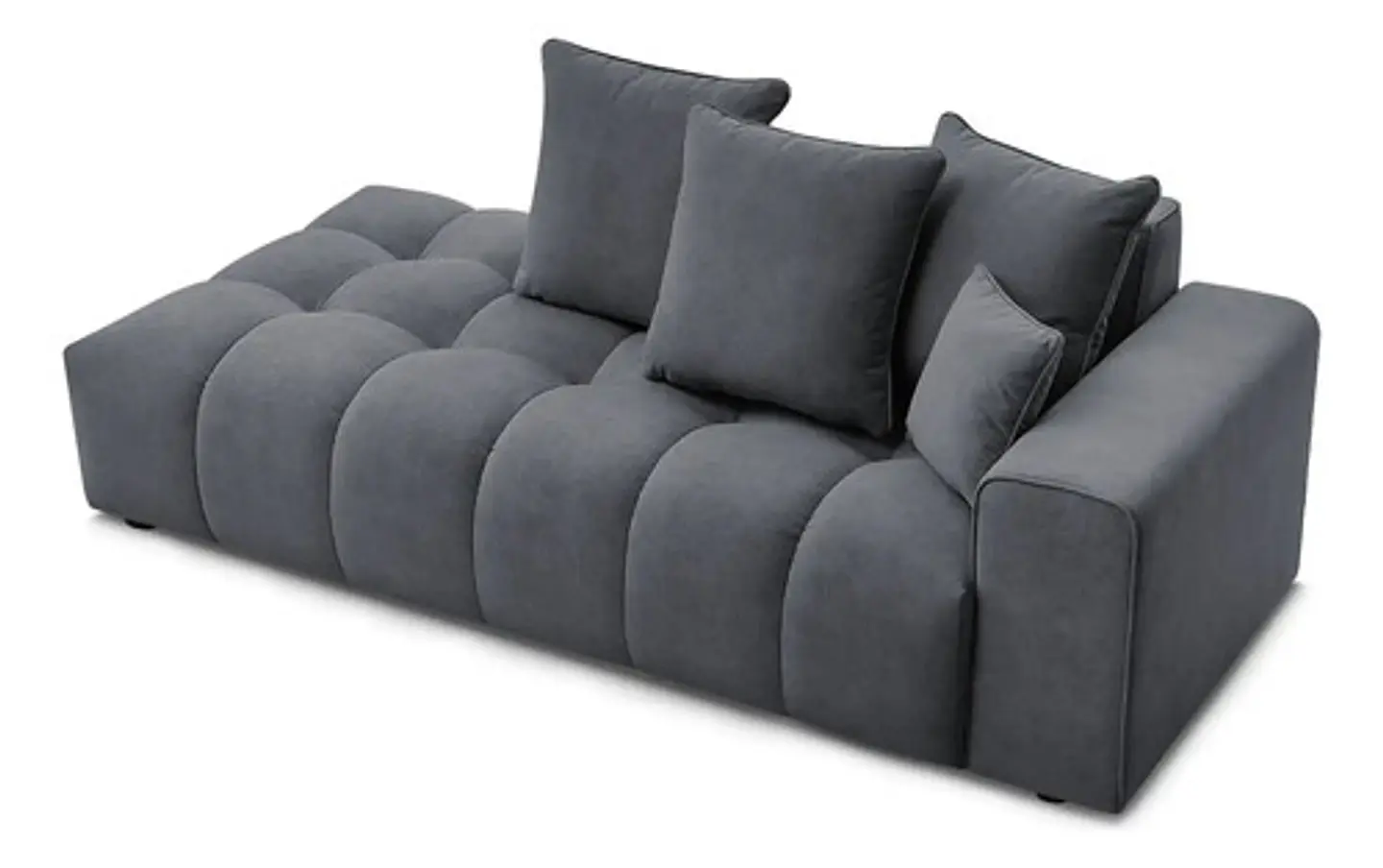 Sofa Lineal Chaise De 3c Modelo Nubes - Biancora 6