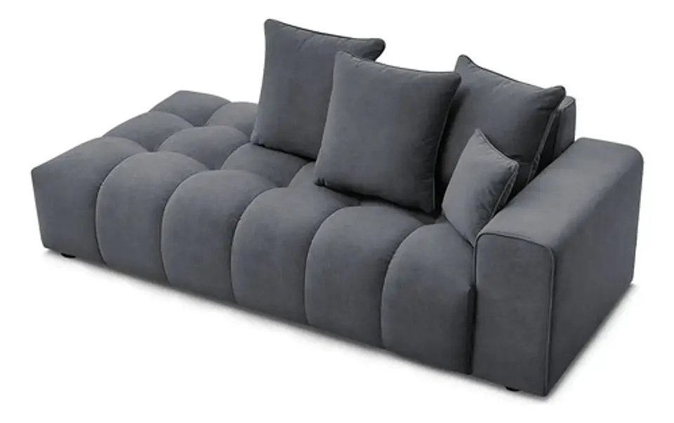 Sofa Lineal Chaise De 3c Modelo Nubes - Biancora 6