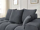 Sofa Lineal Chaise De 3c Modelo Nubes - Biancora - Miniatura 8