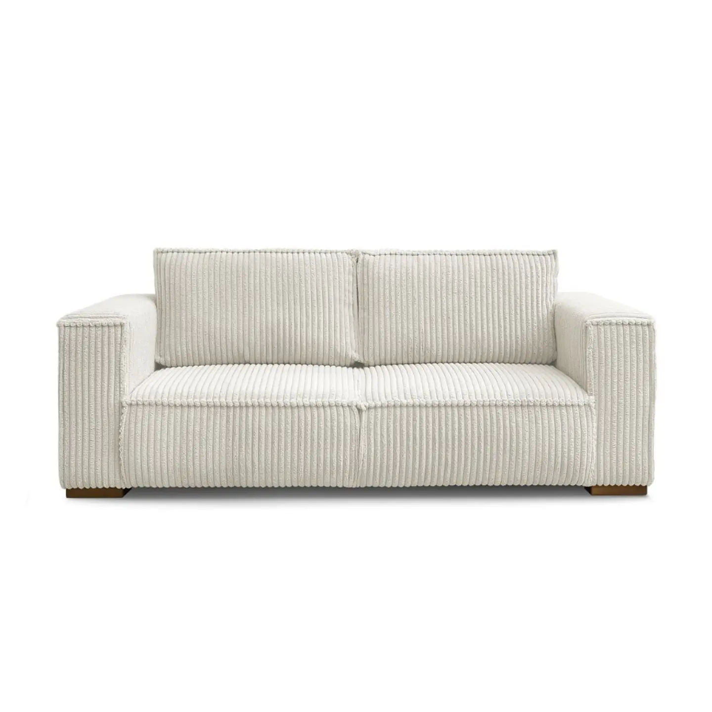 Sofa Lineal De 3C Premium Modelo Jose Con Resortes Pocket  2