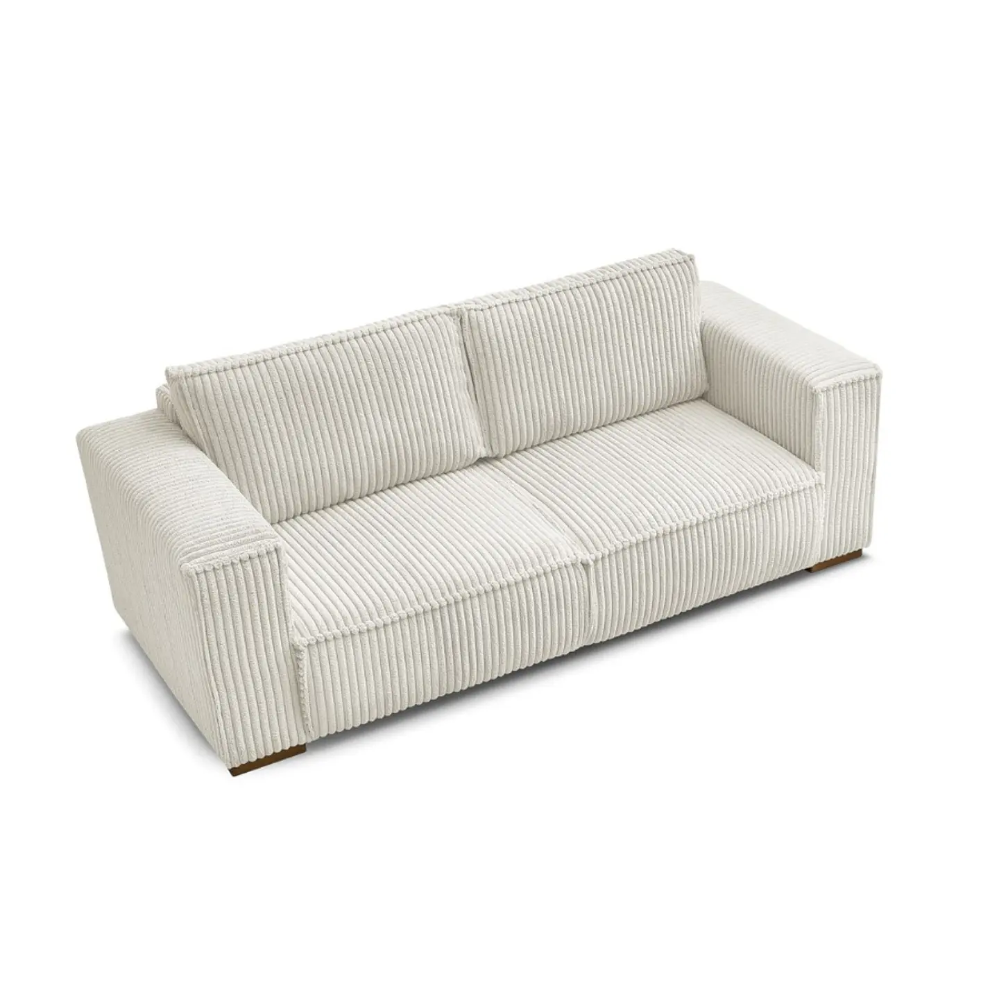 Sofa Lineal De 3C Premium Modelo Jose Con Resortes Pocket  6