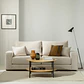 Sofa Lineal De 3C Modelo Suiza Con resortes Pocket  - Miniatura 1