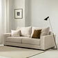 Sofa Lineal De 3C Modelo Suiza Con resortes Pocket  - Miniatura 2