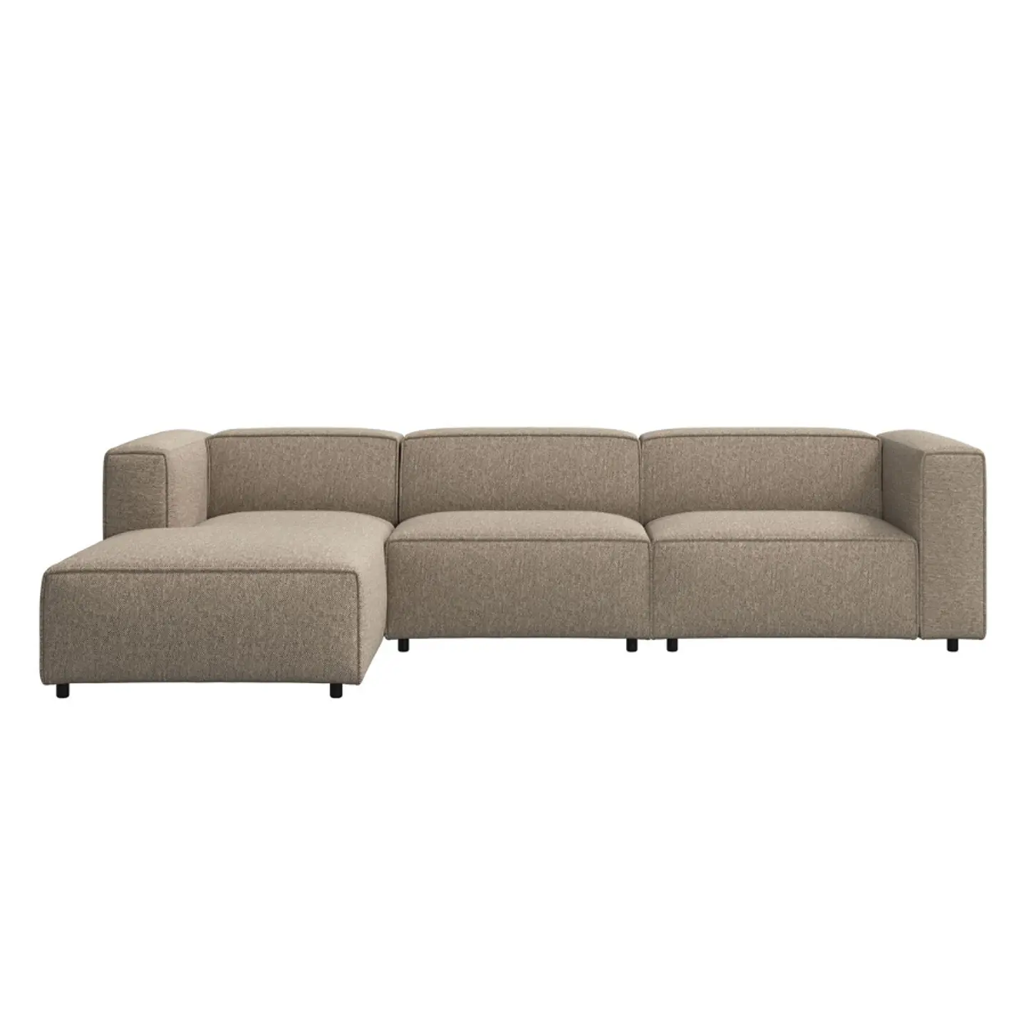 Sofa Seccional Modelo Alexa, Lino Beige 2.60 1