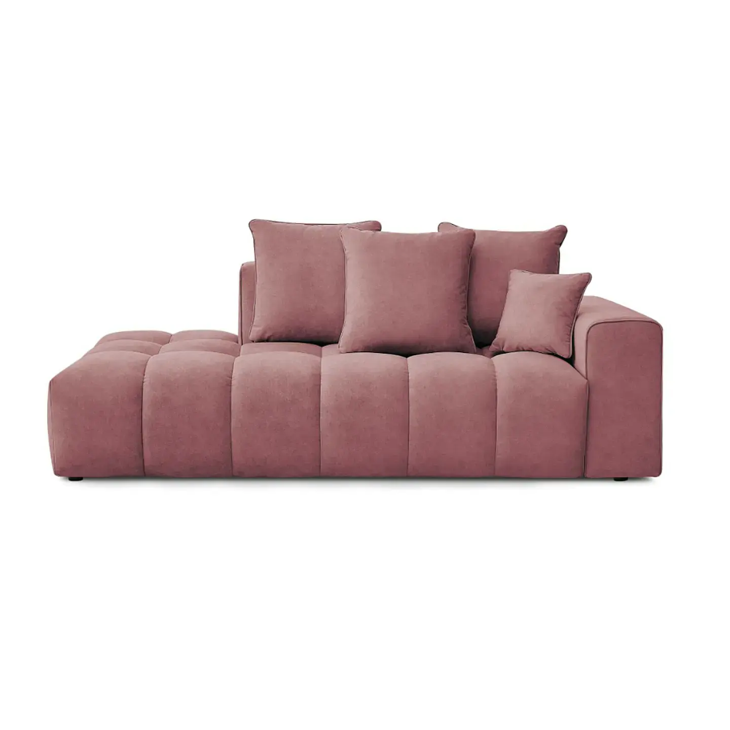 Sofá Lineal Chaise Nubes Premium - Negro 9