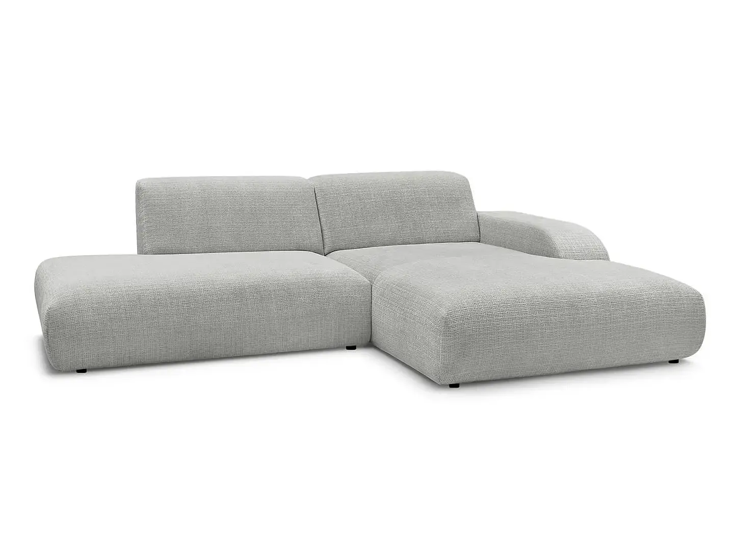 Sofa Seccional Chaise Barcelona Moderno Premium - Crudo 9