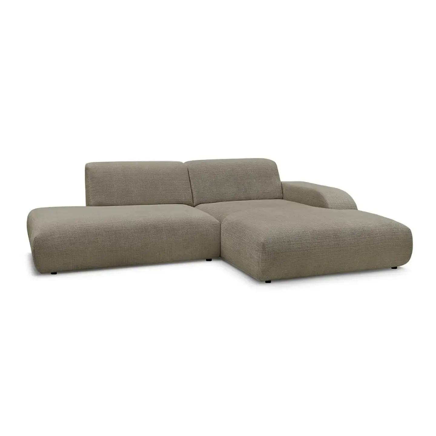 Sofa Seccional Chaise Barcelona Moderno Premium - Crudo 18