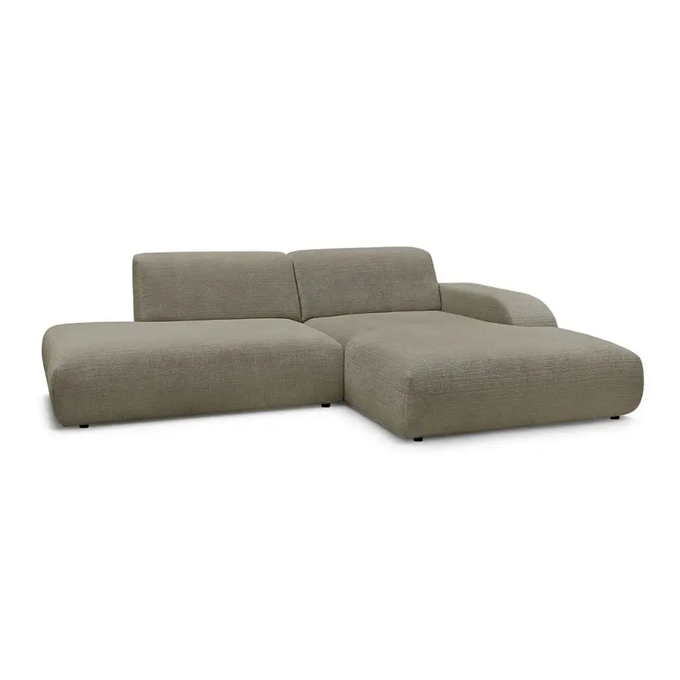 Sofa Seccional Chaise Barcelona Moderno Premium - Crudo 18