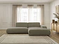 Sofa Seccional Chaise Barcelona Moderno Premium - Crudo - Miniatura 20