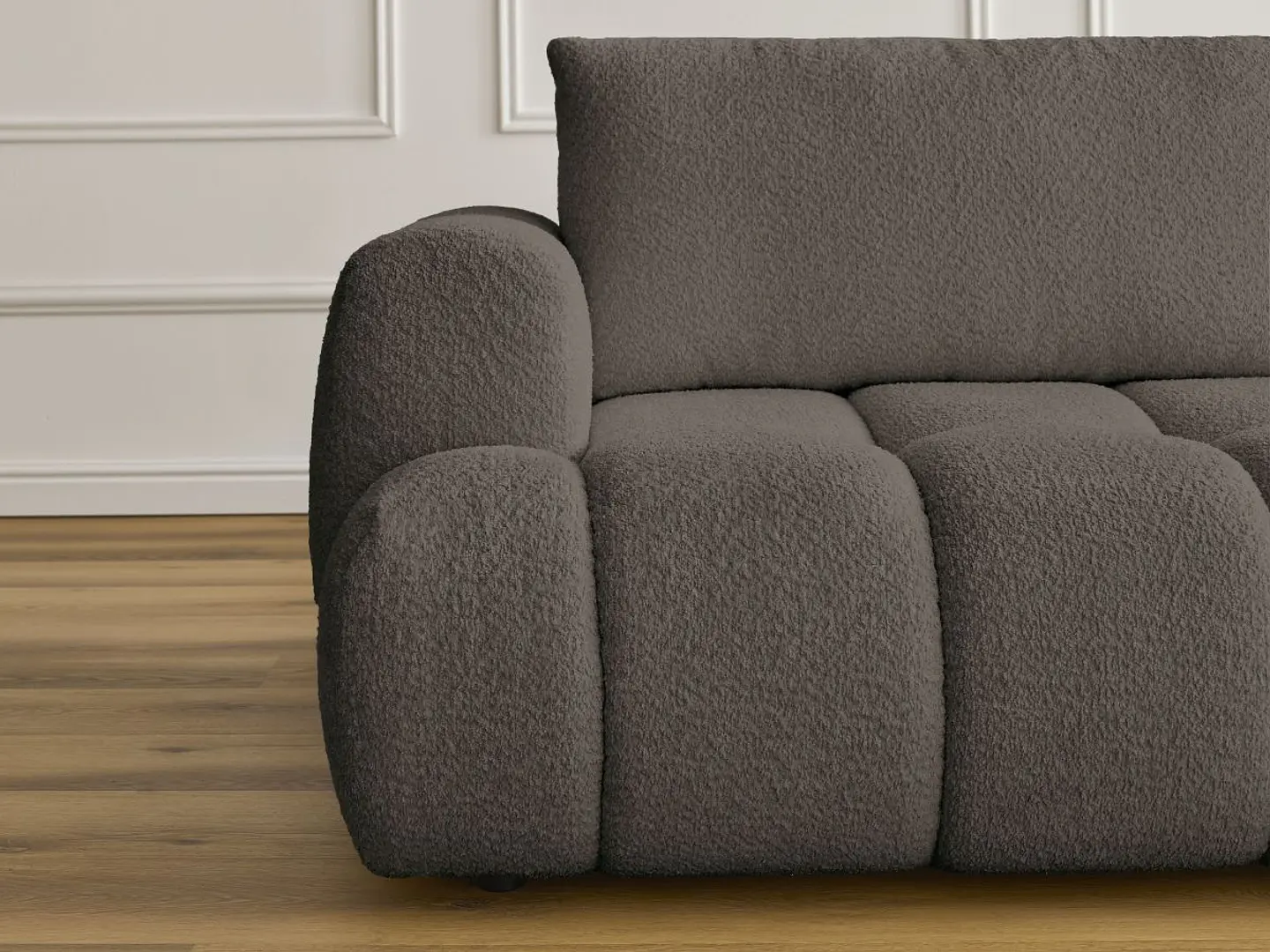 Sofa Lineal De 3C Modelo Cloud Premium 19