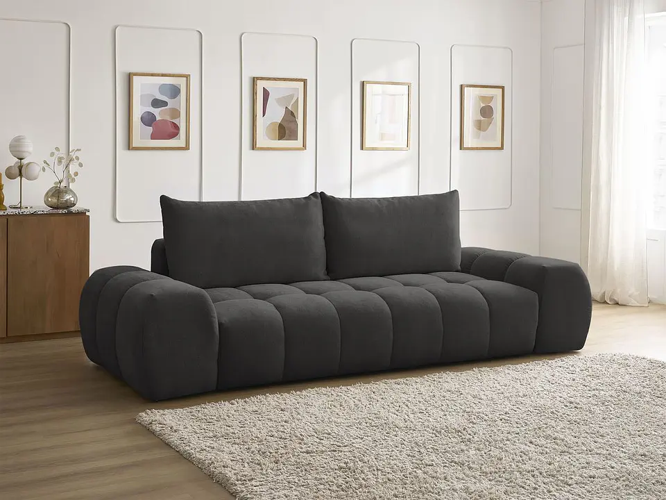 Sofa Lineal De 3C Modelo Nubes Maule Premium 4